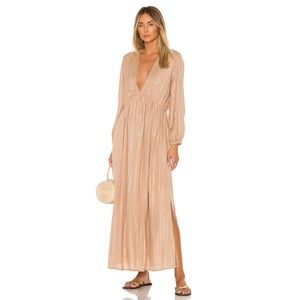 REVOLVE Chicago Long Dress in Roma Cafe Au Lait